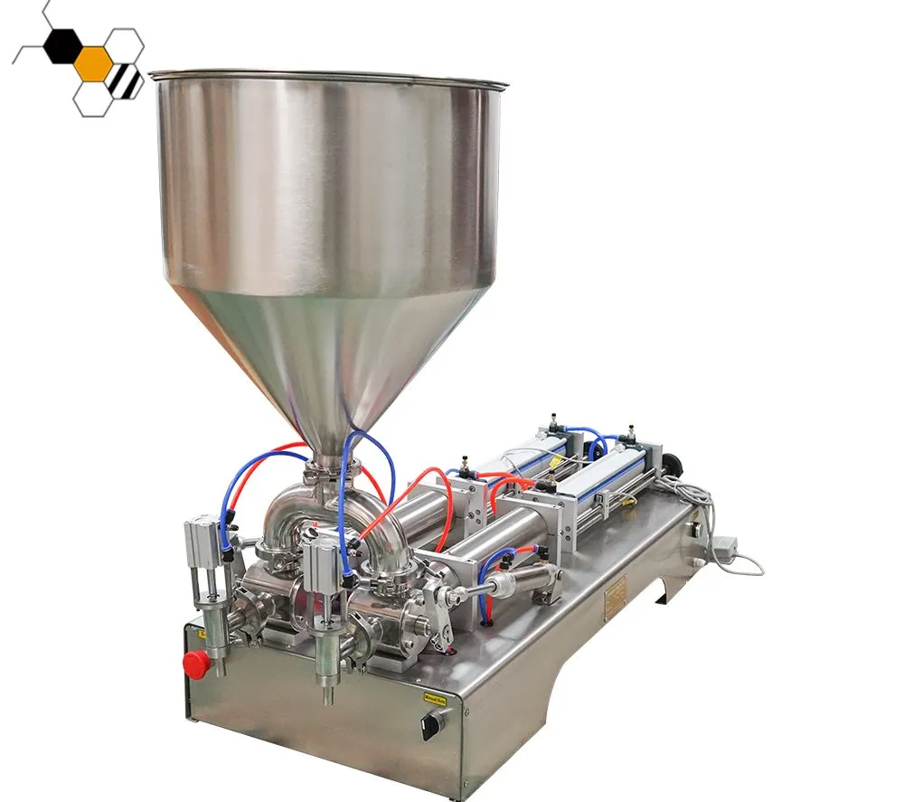 GT2 DOUBLE HEADS PNEUMATIC FILLER (100-1000ml)