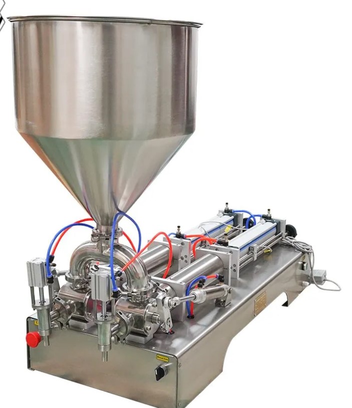 YT2 DOUBLE HEADS PNEUMATIC FILLER (1000-5000ml)