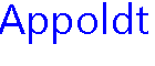 Appoldt