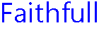 Faithfull