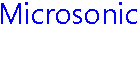 Microsonic