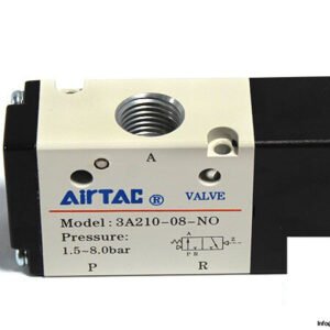 3A210-08A 220VAC AIR SOLENOID VALVE PORT SIZE:- 1/4