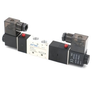 3V320-10A 220VAC AIR SOLENIOD VALVES PORT SIZE:-3/8