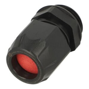 Pepperl + Fuchs - CG.PEDS1.M25.PA.C.10.K25 CABLE GLANDS, FOR NON-ARMORED CABLES, HIGH IMPACT-RESISTANT POLYAMIDE, THREAD M25, THREAD LENGTH 10 MM, SEAL CHLOROPRENE, CLAMPING RANGE 9 - 17MM, TOTAL LENGTH 47.7 MM, ATEX ZONES 1, 2, 21 AND 22, 25 PIECES, WITHOUT ACCESSORIES