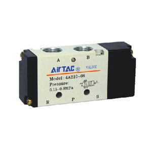 4A210-08 A 220VAC AIR SOLENOID VALVE PORT SIZE :-1/4