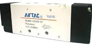4A420-15 A 220VAC AIR SOLENOID VALVE PORT SIZE :-1/2