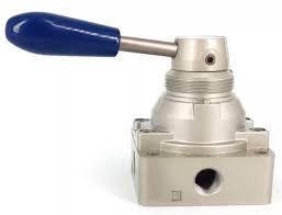 4HV330-10 Rotary Style, Hand Lever Air Valve PORT SIZE:-3/8