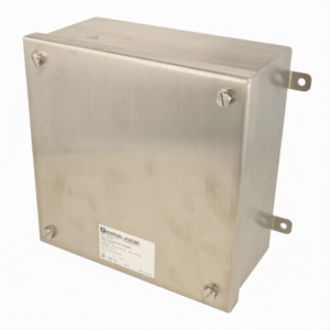 Pepperl + Fuchs - SRS.19.19.10.B.0.FS.HX-U0001 ENCLOSURE STAINLESS STEEL, SMALL SIZE 19X19X10 CM, COVER SCREWS, NO HINGES