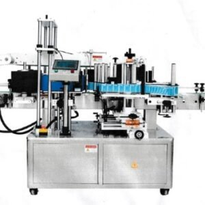 AUTOMATIC DOUBLE SIDE LABELLING MACHINE (FOR FLAT AND ROUND BOTTLE)