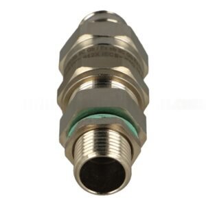 Pepperl + Fuchs - CG.CO.M16.BN.C.16.K01 CABLE GLANDS, FOR NON-ARMORED CABLES OF FLEXIBLE METALLIC CONDUITS, BRASS NICKEL-PLATED, M16 THREAD, SEAL CHLOROPRENE, CLAMPING RANGE 4 - 12 MM, TOTAL LENGTH 72 MM, ATEX ZONES 1, 2, 21 AND 22, 1 PIECE, KIT WITH ACCESSORIES