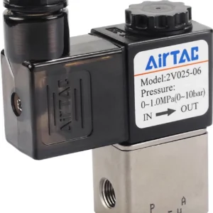 2V025-06B 24VDC AIR SOLENOID VALVE PORT SIZE-1/8