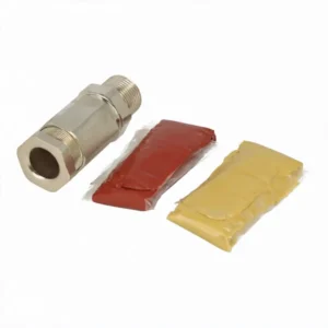 Pepperl + Fuchs - CG.BN.M20.BN.S.16.K01 CABLE GLANDS, BARRIER GLANDS FOR NON-ARMORED CABLES, BRASS NICKEL-PLATED, M20 THREAD, SEAL SILICONE, CLAMPING RANGE 8 - 15 MM, TOTAL LENGTH 65.2 MM, ATEX ZONES 1, 2, 21 AND 22, 1 PIECE, KIT WITH ACCESSORIES