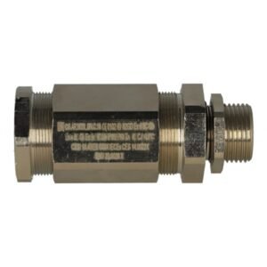 Pepperl + Fuchs - CG.AR.M20L.BN.C.16.K01 CABLE GLANDS FOR ARMORED CABLES, BRASS NICKEL-PLATED, M20 THREAD, SEAL CHLOROPRENE, CLAMPING RANGE 10 - 15.5 MM, TOTAL LENGTH 82.5 MM, ATEX ZONES 1, 2, 21 AND 22, 1 PIECE, KIT WITH ACCESSORIES