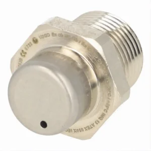Pepperl + Fuchs - BDRV-1MBNS.K01 BREATHER DRAIN, METAL, SEAL SILICONE, M20 THREAD, ATEX ZONES 1, 2, 21 & 22