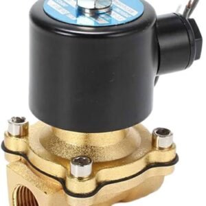 2W200-20 24VDC AIR PNEUMATIC NORMALLY CLOSED SOLENOID VALVE PORT SIZE-3/4